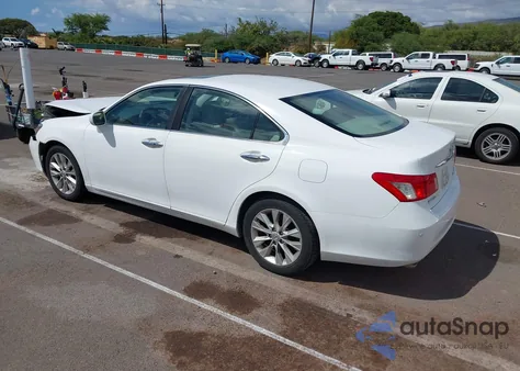 2009 Lexus Es 350 z USA, uszkodzony, nr VIN JTHBJ46GX92329290